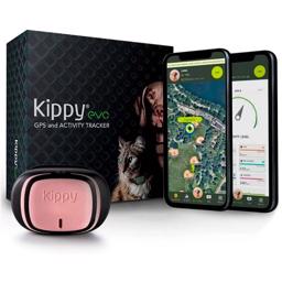 Kippy Evo GPS Tracker Til Hunden eller Katten Pink Petal
